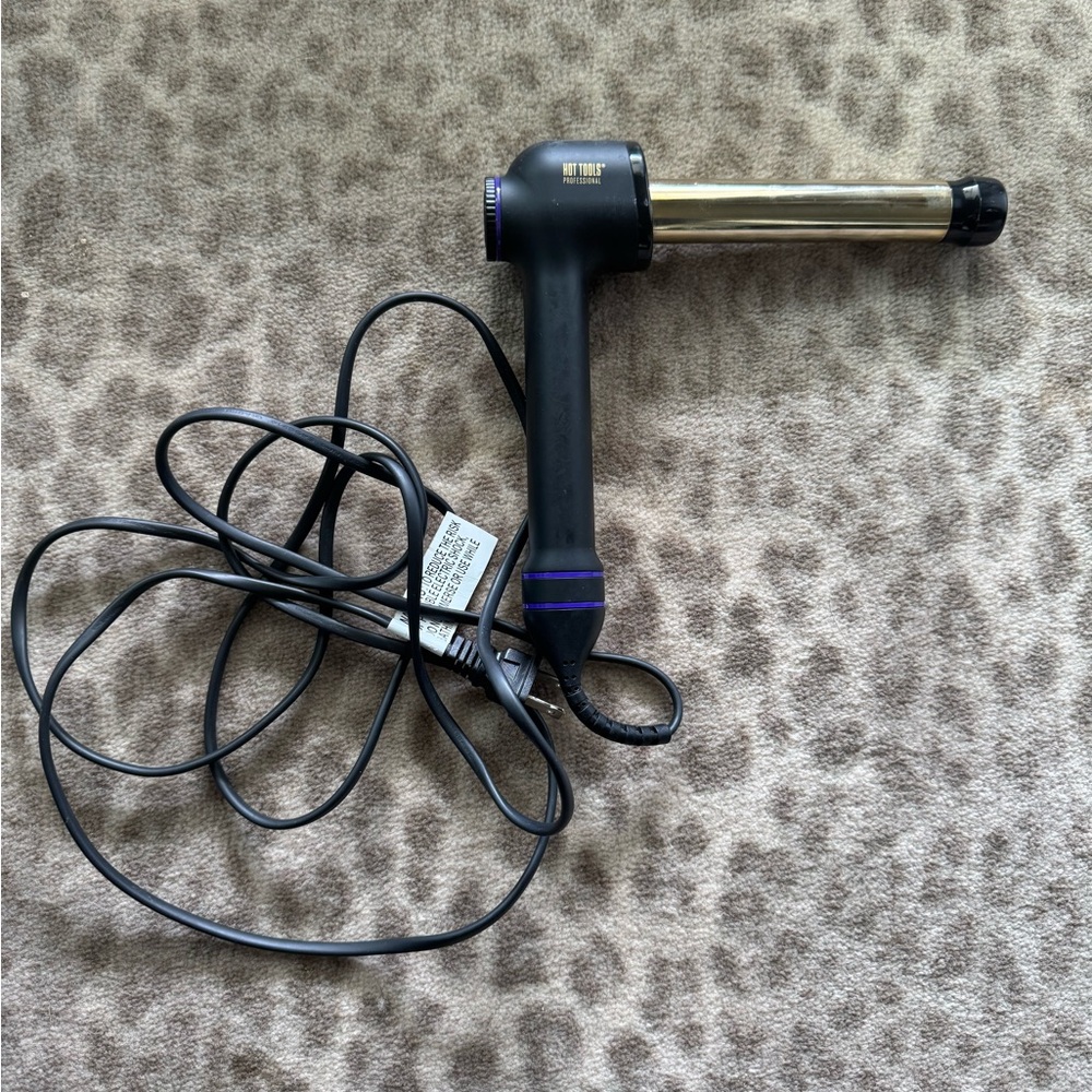 Black and Silver Hair Styling Tool - like new